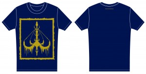シャンデリアTシャツ（紺）